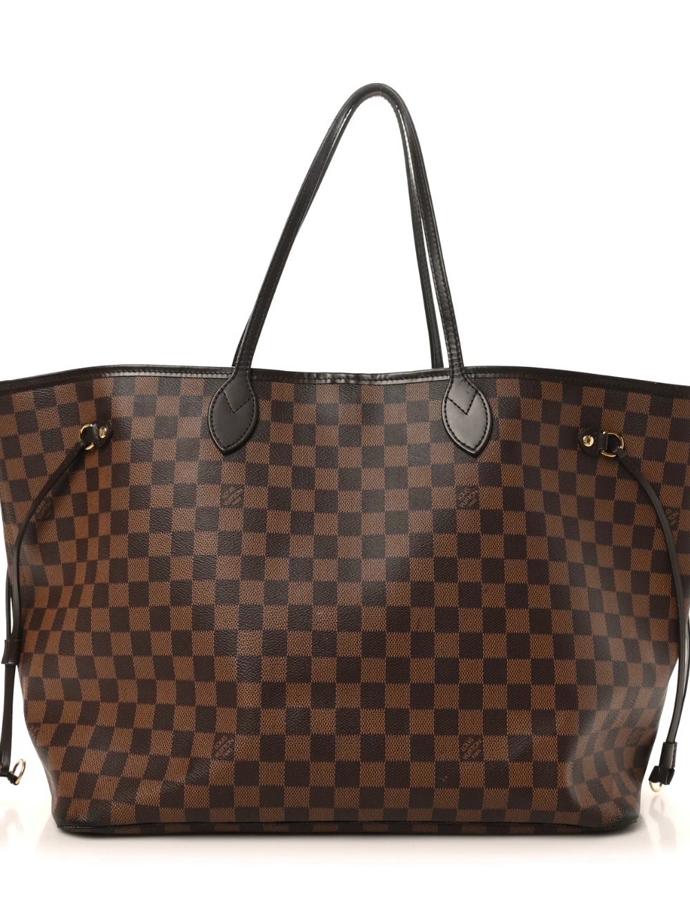 Louis Vuitton Damier Ebene Brown Canvas Tote